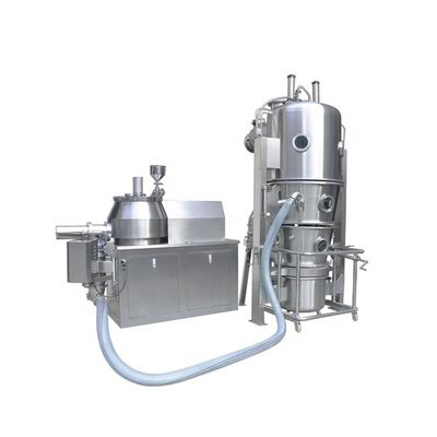 품질  Pharmaceutical Factory Medicine Powder Granule Fluid Bed Dryer Granulator 공장